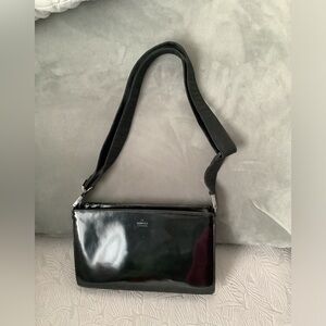 Authentic GUCCI leather crossbody 🖤🖤🖤